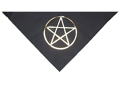 Pentacle Pendant with Cord Neckace